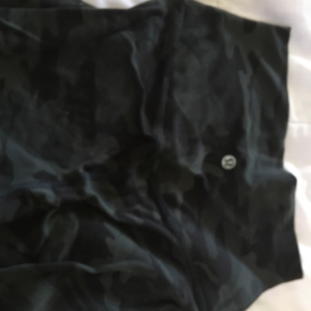 Lulu Lemon leggings. Camo print